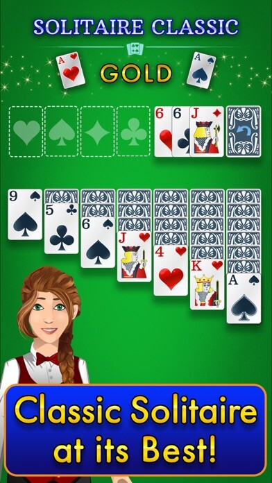 Emulate iPhone app Solitaire Classic Gold using MyAndroid