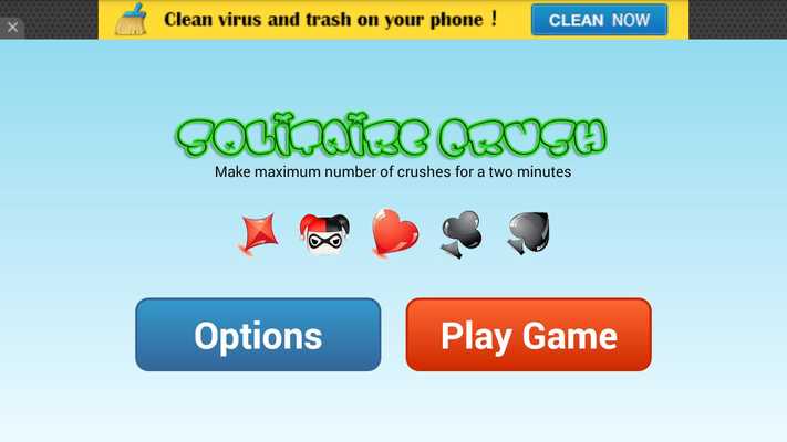 Emulate Android APK Solitaire Crush Emulate Android APK Solitaire Crush