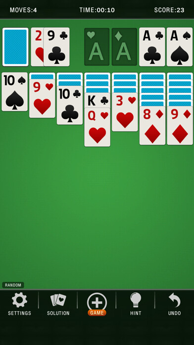Emulate iPhone app solitaire cube - free cell using MyAndroid