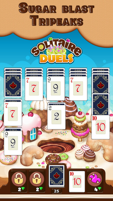 Emulate iPhone app Solitaire Duels: TriPeaks Lite using MyAndroid