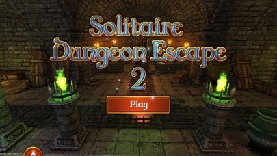 Emulate iPhone app Solitaire Dungeon Escape 2 Ads using MyAndroid
