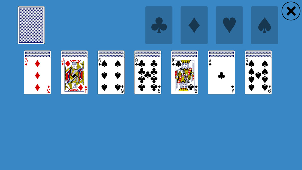 Emulate iPhone app Solitaire Easthaven using MyAndroid