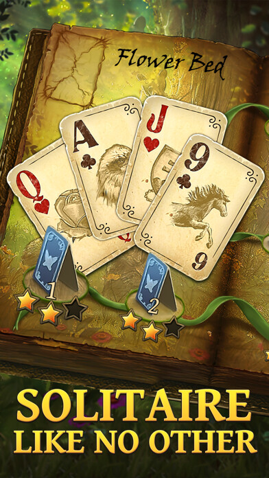 Emulate iPhone app Solitaire Fairytale Game using MyAndroid
