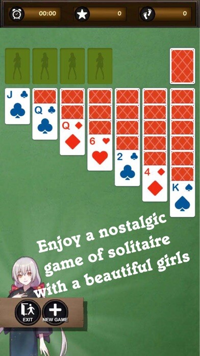 Emulate iPhone app Solitaire Girls Card Game using MyAndroid Emulate iPhone app Solitaire Girls Card Game using MyAndroid