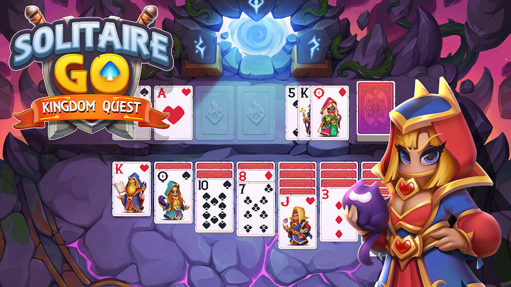 Run android online APK Solitaire Go: Kingdom Quest from MyAndroid or emulate Solitaire Go: Kingdom Quest using MyAndroid