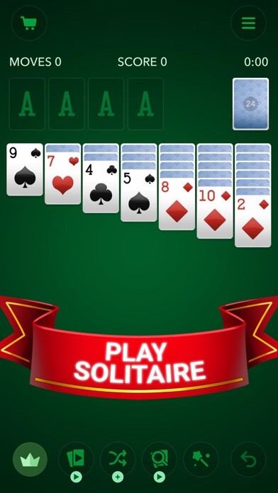 Emulate iPhone app Solitaire Guru: Card Game using MyAndroid