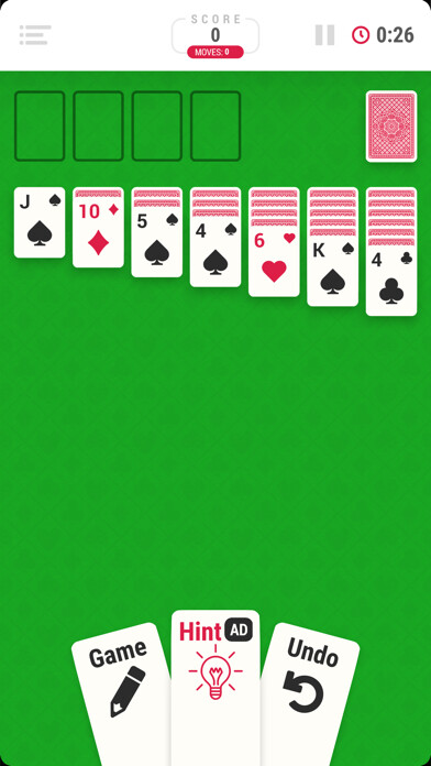 Emulate iPhone app Solitaire Infinite - Card Game using MyAndroid Emulate iPhone app Solitaire Infinite - Card Game using MyAndroid