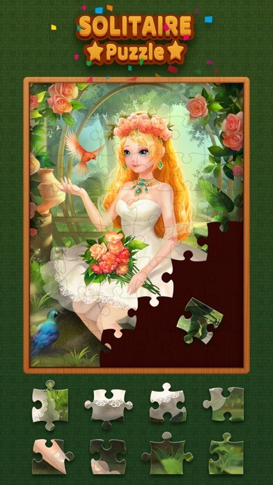 Emulate iPhone app Solitaire Jigsaw Kingdom using MyAndroid