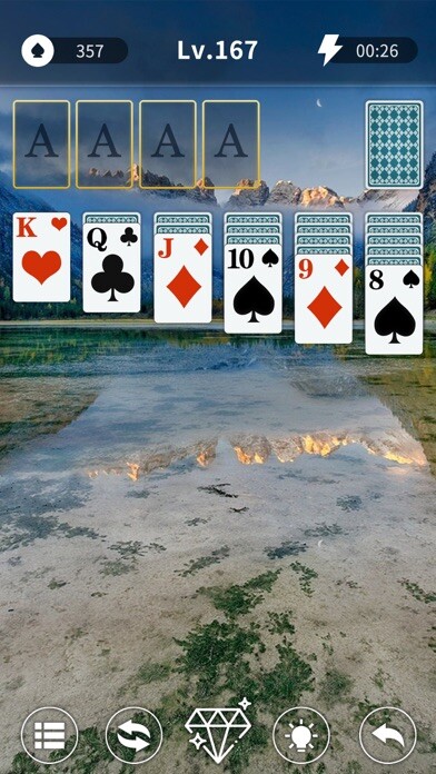 Emulate iPhone app Solitaire King : Card Puzzle using MyAndroid