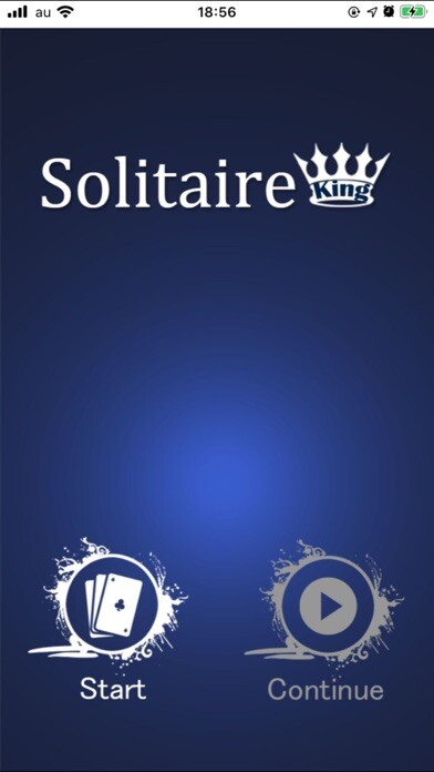 Emulate iPhone app Solitaire King Megliofuturo using MyAndroid