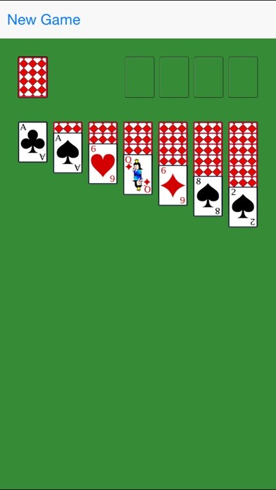 Emulate iPhone app Solitaire Klondike App : the solitaire game FREE using MyAndroid