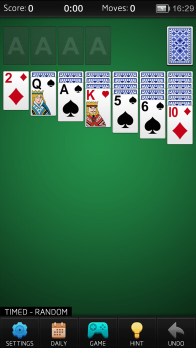 Emulate iPhone app Solitaire - Klondike Solitaire using MyAndroid