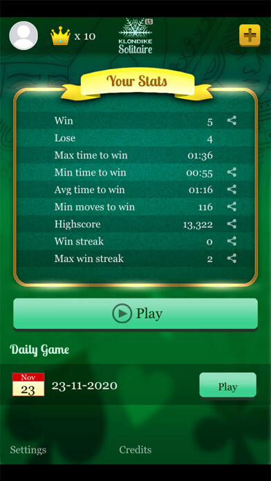 Emulate iPhone app Solitaire LS using MyAndroid