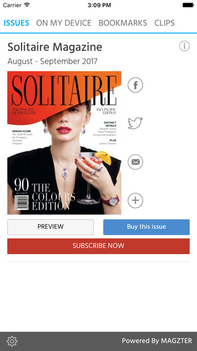Emulate iPhone app Solitaire Magazine using MyAndroid