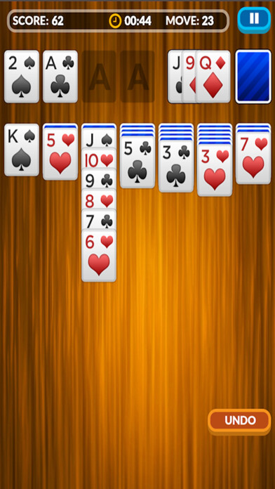 Emulate iPhone app Solitaire M. using MyAndroid