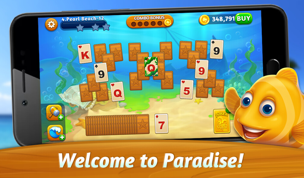 Run android online APK Solitaire Paradise: Tripeaks from MyAndroid or emulate Solitaire Paradise: Tripeaks using MyAndroid