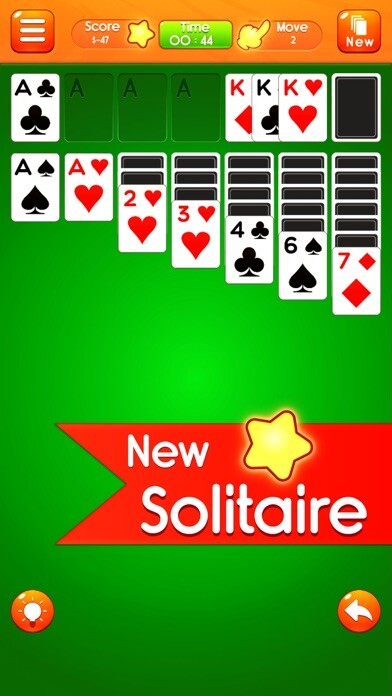 Emulate iPhone app Solitaire : Patience Card Game using MyAndroid