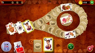 Emulate iPhone app Solitaire Perfect Match using MyAndroid