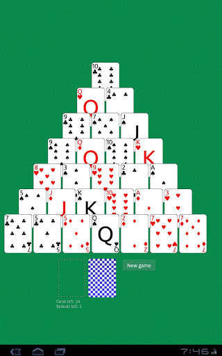 Run android online APK Solitaire Pyramid HD from MyAndroid or emulate Solitaire Pyramid HD using MyAndroid