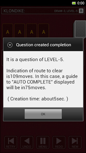 Emulate Android APK SolitaireR(Stalemate judgment)