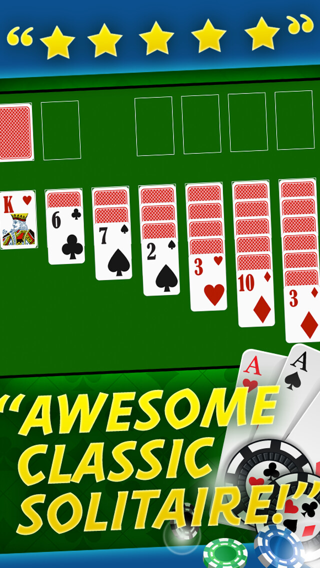 Emulate iPhone app Solitaire Skill Free Card Game - Fun Classic Edition for iOS iPhone and iPad using MyAndroid