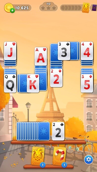 Emulate iPhone app Solitaire Sunday: Card Game using MyAndroid
