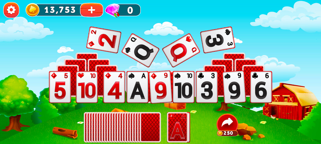 Run android online APK Solitaire : TriPeaks Farm from MyAndroid or emulate Solitaire : TriPeaks Farm using MyAndroid Run android online APK Solitaire : TriPeaks Farm from MyAndroid or emulate Solitaire : TriPeaks Farm using MyAndroid