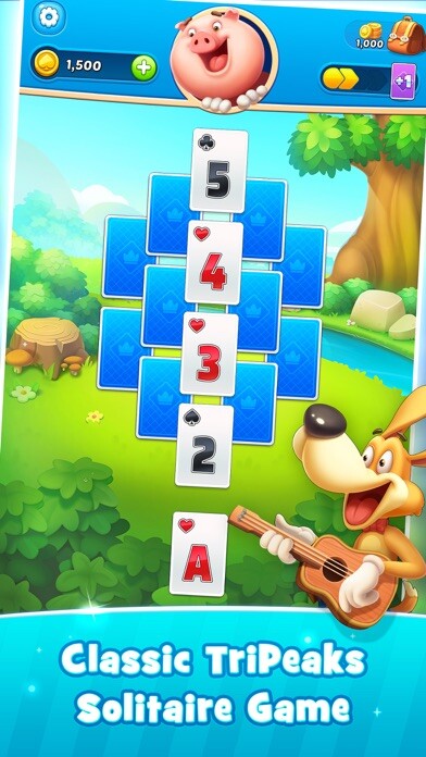 Emulate iPhone app Solitaire TriPeaks-Happy Land using MyAndroid Emulate iPhone app Solitaire TriPeaks-Happy Land using MyAndroid