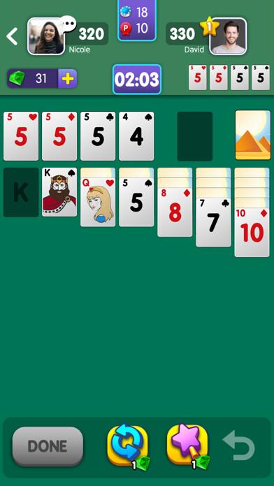 Emulate iPhone app Solitaire Wonders: Card Game using MyAndroid