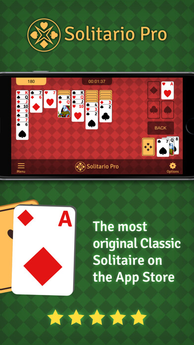 Emulate iPhone app Solitario Pro using MyAndroid