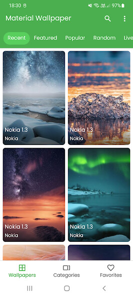 Run android online APK Solodroid : MaterialWallpaper from MyAndroid or emulate Solodroid : MaterialWallpaper using MyAndroid