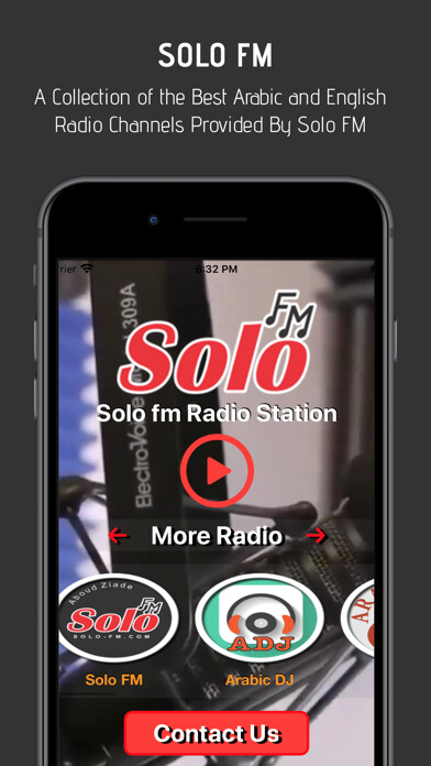 Emulate iPhone app Solo-FM using MyAndroid
