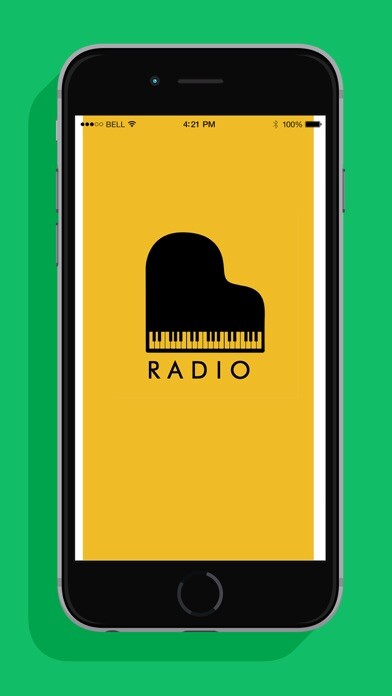 Emulate iPhone app Solo Piano Radio Station App using MyAndroid