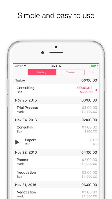Emulate iPhone app Solo: Time Tracker & Invoicing using MyAndroid Emulate iPhone app Solo: Time Tracker & Invoicing using MyAndroid