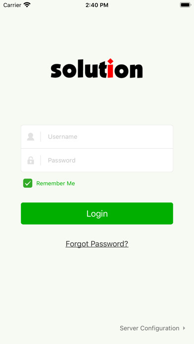 Emulate iPhone app SolutionTime using MyAndroid