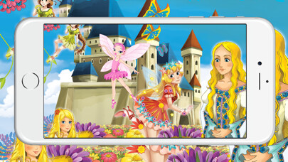 Emulate iPhone app Solve Fairy & Princess Cartoon Coloring Book Kids using MyAndroid