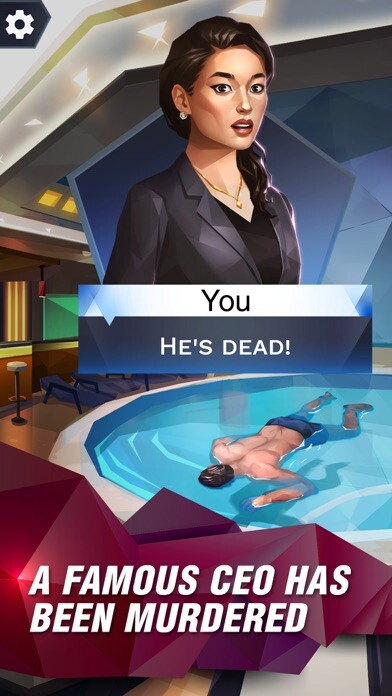 Emulate iPhone app Solve It - A visual novel using MyAndroid