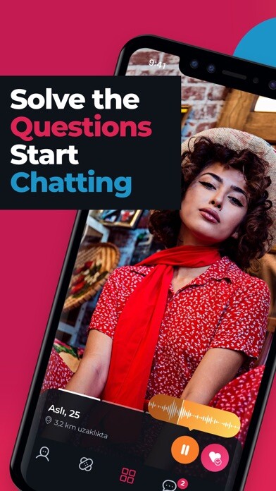 Emulate iPhone app Solvemate: Chat & Dating using MyAndroid