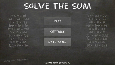 Emulate iPhone app Solve the Sum using MyAndroid
