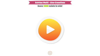 Emulate iPhone app Solving Multi Step Equations using MyAndroid Emulate iPhone app Solving Multi Step Equations using MyAndroid