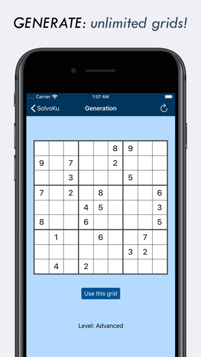 Emulate iPhone app SolvoKu using MyAndroid