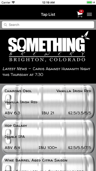 Emulate iPhone app Something Brewery App using MyAndroid Emulate iPhone app Something Brewery App using MyAndroid