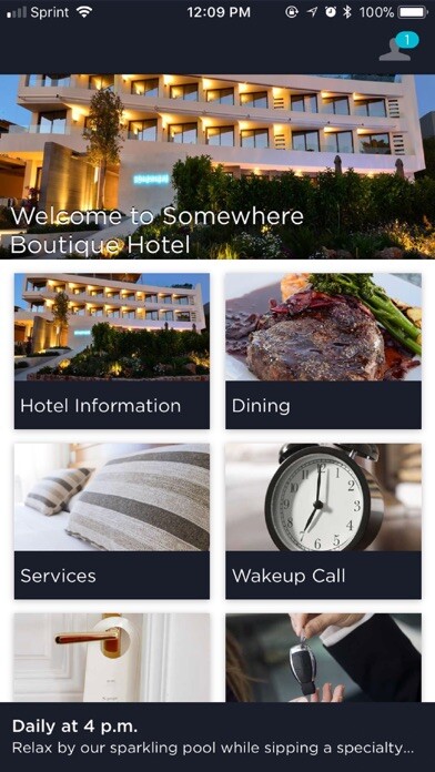 Emulate iPhone app Somewhere Boutique Hotel using MyAndroid Emulate iPhone app Somewhere Boutique Hotel using MyAndroid