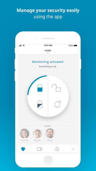 Emulate iPhone app Somfy Protect using MyAndroid