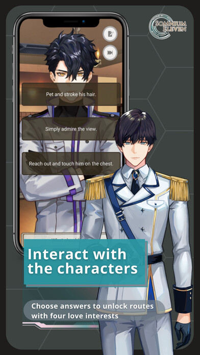 Emulate iPhone app Somnium Eleven: Dating Sim RPG using MyAndroid