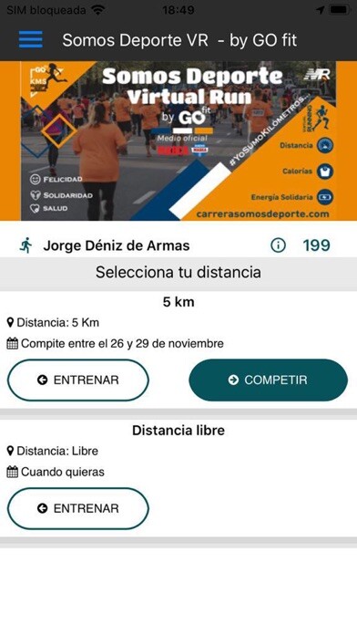 Emulate iPhone app Somos Deporte VR by GO fit using MyAndroid Emulate iPhone app Somos Deporte VR by GO fit using MyAndroid