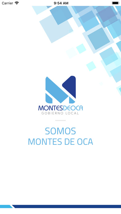 Emulate iPhone app Somos Montes de Oca using MyAndroid