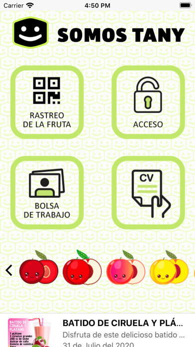 Emulate iPhone app SOMOS TANY NATURE using MyAndroid Emulate iPhone app SOMOS TANY NATURE using MyAndroid