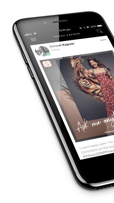 Emulate iPhone app Sonam Kapoor using MyAndroid