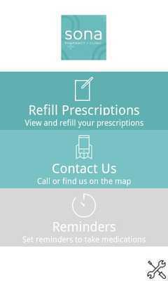 Emulate Android APK Sona Pharmacy + Clinic